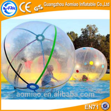 Crazy sport! new product PVC/TPU polymer jumbo water ball,inflatable water walking ball rental